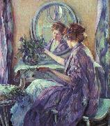 Robert Reid The Violet Kimino painting